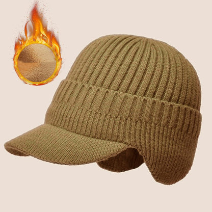 Men's Outdoor Warm Ear Protection Knitted Hat - Urban Caps