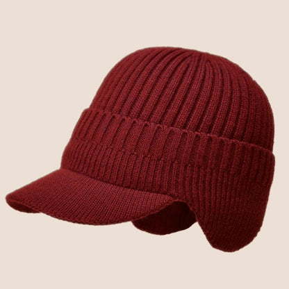 Men's Outdoor Warm Ear Protection Knitted Hat - Urban Caps