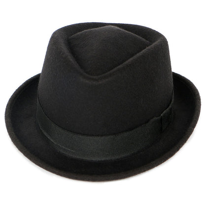 Men's Panama Jazz Hat In Autumn And Winter - Urban Caps