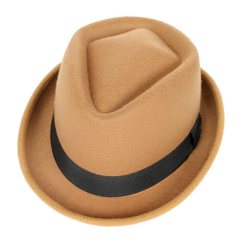 Men's Panama Jazz Hat In Autumn And Winter - Urban Caps