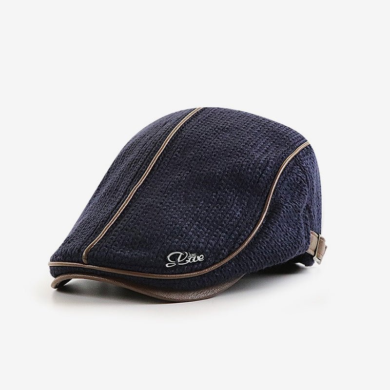 Men's Thickened Warm Casual British Knitted Hat - Urban Caps