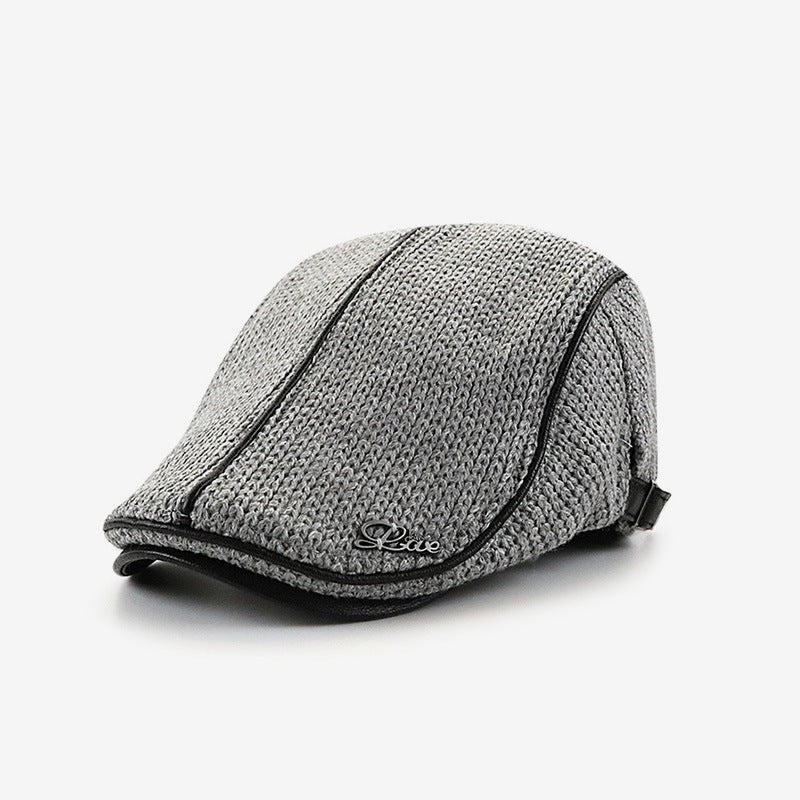 Men's Thickened Warm Casual British Knitted Hat - Urban Caps