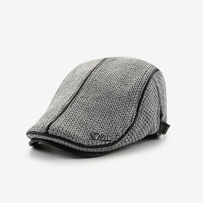 Men's Thickened Warm Casual British Knitted Hat - Urban Caps