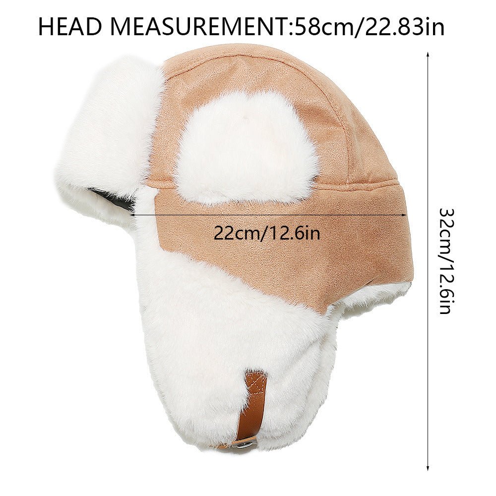Men's Warm Thickened Fleece Snow Hat - Urban Caps