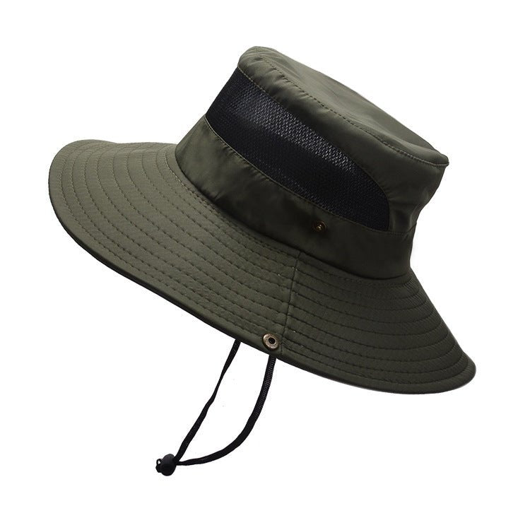 Mesh Breathable Bucket Hat Men's Outdoor Mountaineering - Urban Caps