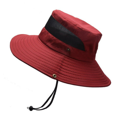Mesh Breathable Bucket Hat Men's Outdoor Mountaineering - Urban Caps