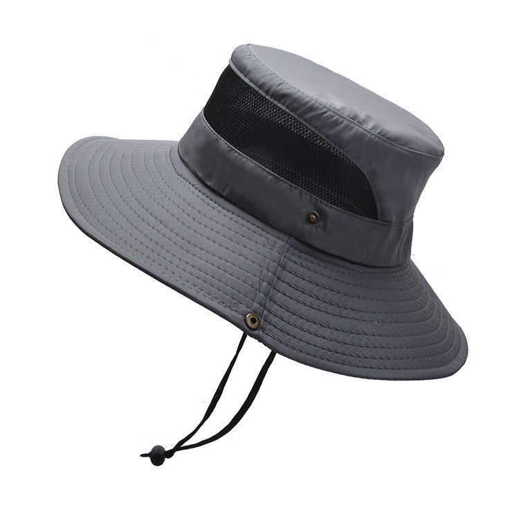 Mesh Breathable Bucket Hat Men's Outdoor Mountaineering - Urban Caps