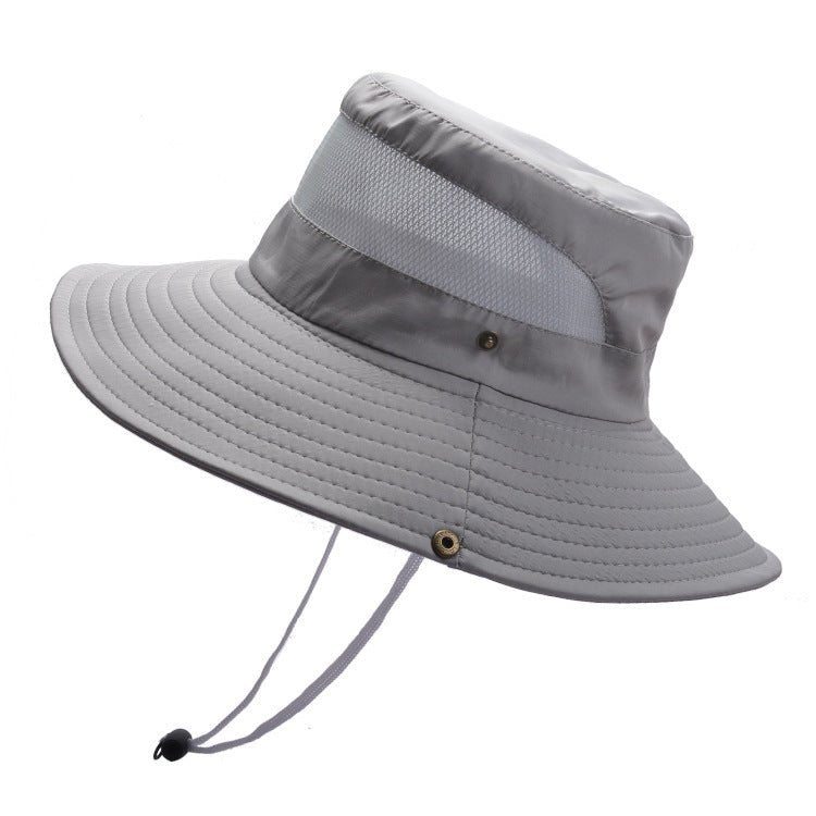 Mesh Breathable Bucket Hat Men's Outdoor Mountaineering - Urban Caps