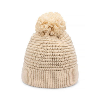 Millicent Plush Lined Acrylic Beanie – Sherpa Lined Winter Hat - Urban Caps