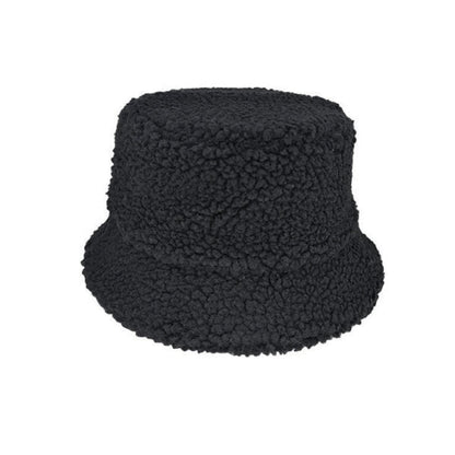 Milo Plush Casual Bucket Hat – Unisex Soft Fleece Winter Hat - Urban Caps