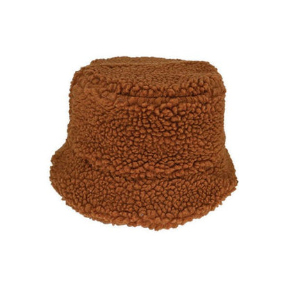 Milo Plush Casual Bucket Hat – Unisex Soft Fleece Winter Hat - Urban Caps