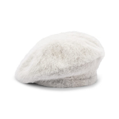Mimi Angora Blend Beret – Soft Winter Hat for Women - Urban Caps