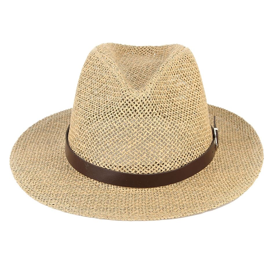 Montecarlo Sun Beach Mesh Fedora Hat - Classic Fedora Silhouette With Mesh For Sunny Days