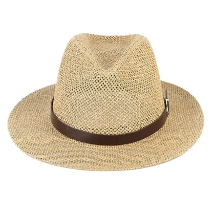 Montecarlo Sun Beach Mesh Fedora Hat - Classic Fedora Silhouette With Mesh For Sunny Days