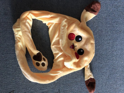 Moving Rabbit Ear Hat Net Red Cute Airbag Hat Pinch Long Ears - Urban Caps