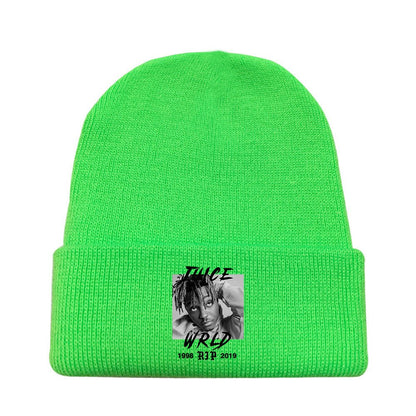 New Sleeve Cap Women's Winter Hat Knitted Hat Women's Cute Autumn And Winter Wild Woolen Cap Hat - Urban Caps