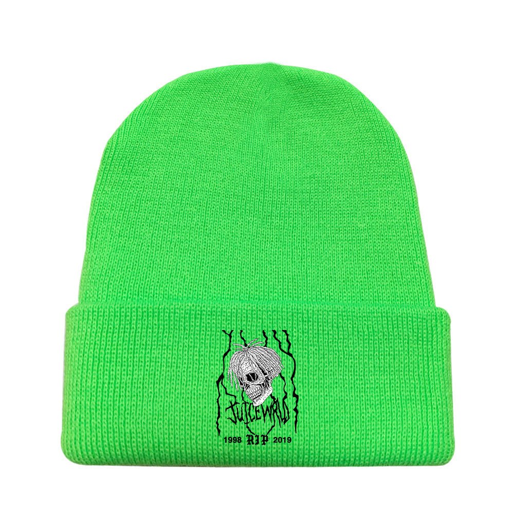 New Sleeve Cap Women's Winter Hat Knitted Hat Women's Cute Autumn And Winter Wild Woolen Cap Hat - Urban Caps