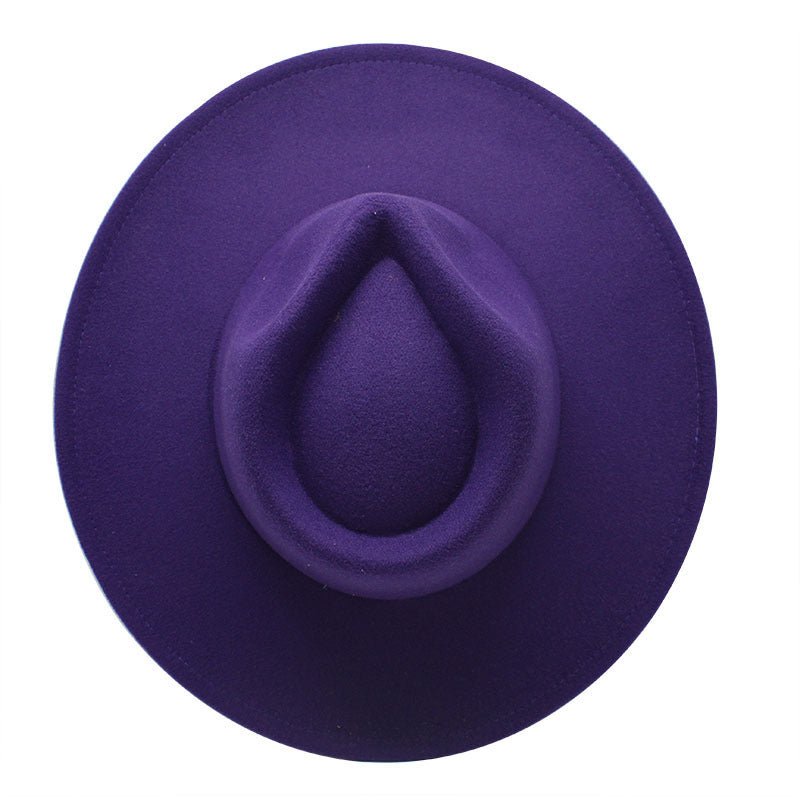 New Woolen Casual Fedora Hat - Urban Caps