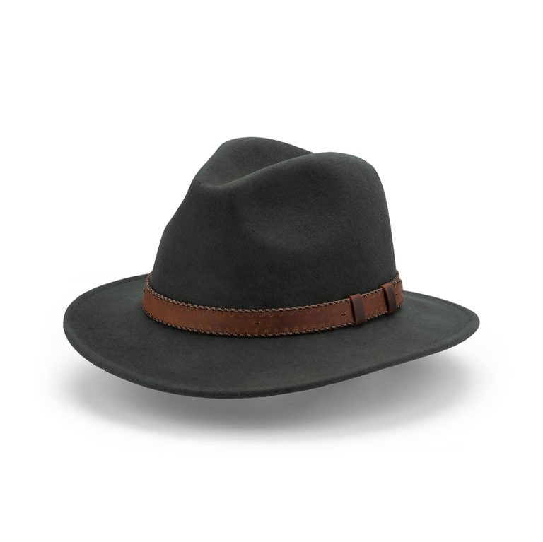 Norman – Crushable Water Repellent Australian Wool Felt Safari Hat - Urban Caps