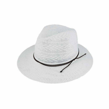 Oakleigh – Crushable Polyester Knit Safari Hat with Adjustable Fit - Urban Caps