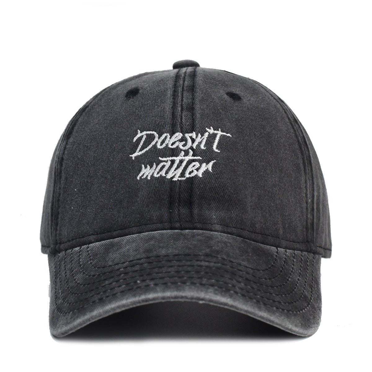 Old School Dad Cap – Washed Cotton Embroidered Throwback Hat - Urban Caps