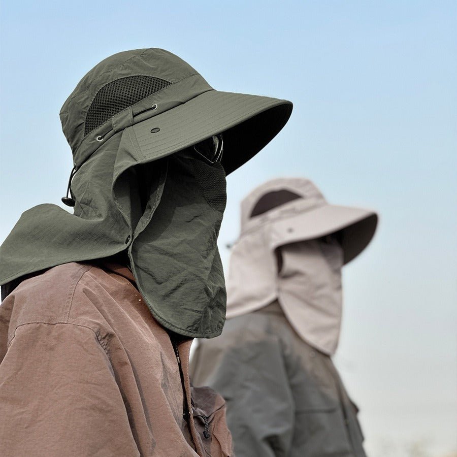 Outdoor Fishing Cap Protection Bucket Hat UV Protection Sun Hat - Urban Caps