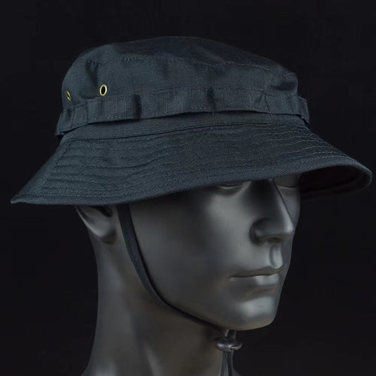 Outdoor Mountaineering Tactics Camouflage Cloth Round Hat - Urban Caps
