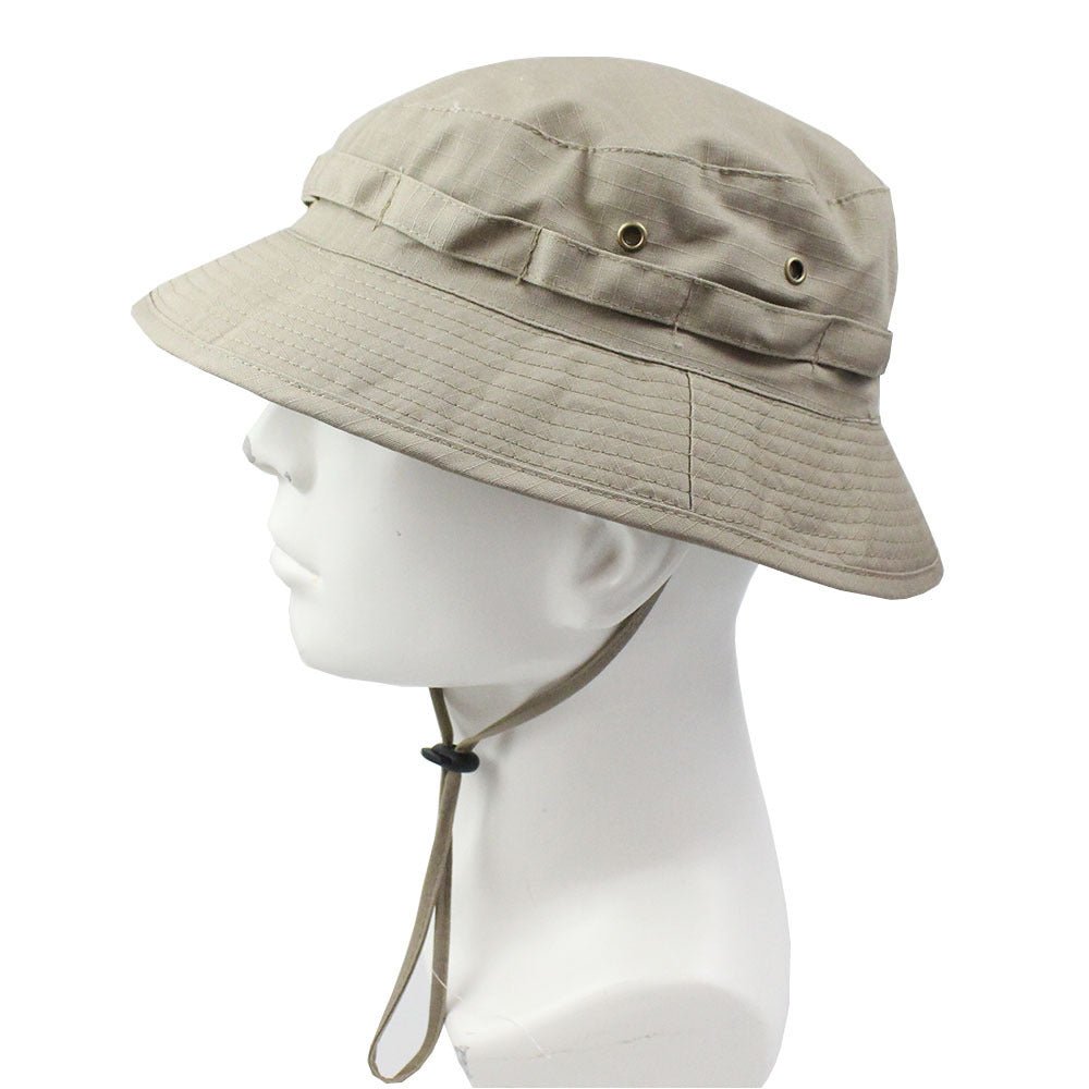 Outdoor Mountaineering Tactics Camouflage Cloth Round Hat - Urban Caps