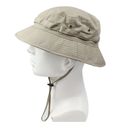Outdoor Mountaineering Tactics Camouflage Cloth Round Hat - Urban Caps