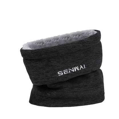 Outdoor Plush Thermal Beanie – Windproof Wool Hat with Neck Cover for Cold Weather - Urban Caps