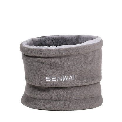 Outdoor Plush Thermal Beanie – Windproof Wool Hat with Neck Cover for Cold Weather - Urban Caps