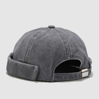 Outdoor Wild Retro Washed Melon Leather Hat - Urban Caps