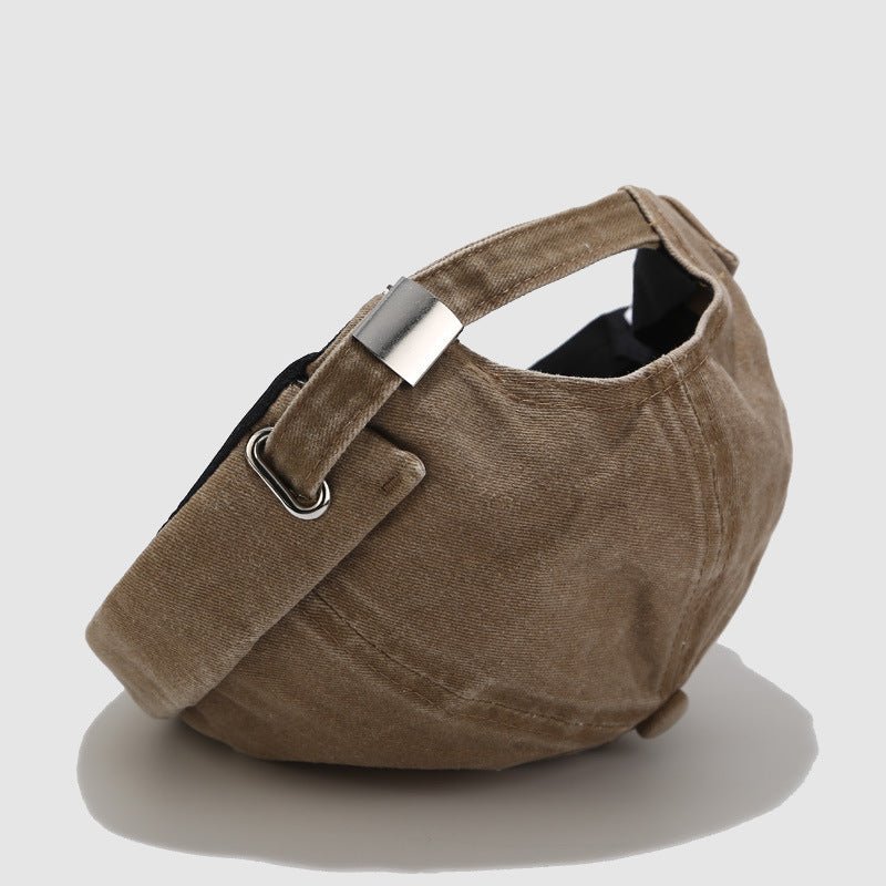 Outdoor Wild Retro Washed Melon Leather Hat - Urban Caps