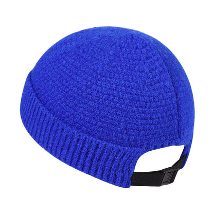 Outdoor Wool Beanie – Warm Knitted Winter Hat with Hemmed Edge for Cold Days - Urban Caps