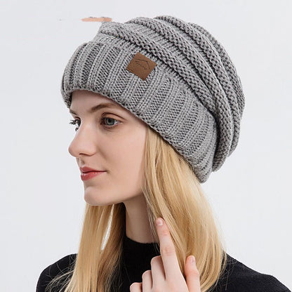 Outdoor Wool Beanie with Mask Hooks – Warm Knit Winter Hat with Ear Loop Support - Urban Caps