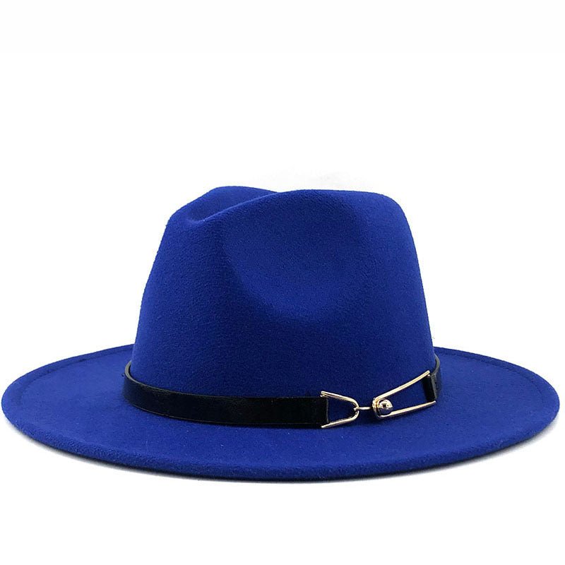 Popular Fedora British Vintage Top Fashion Ladies Woolen Hat - Urban Caps