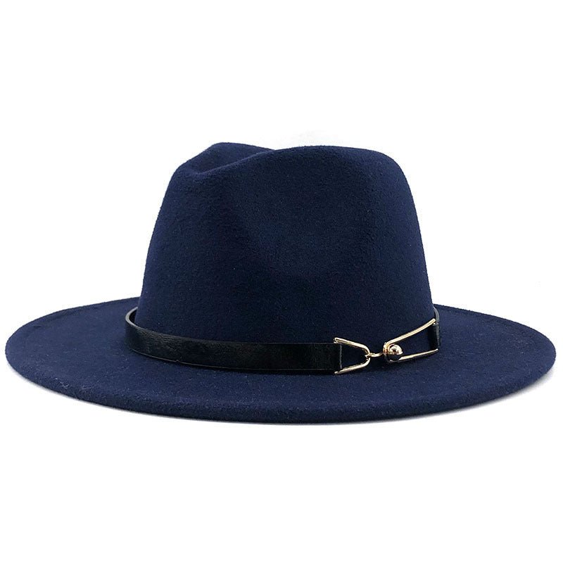 Popular Fedora British Vintage Top Fashion Ladies Woolen Hat - Urban Caps