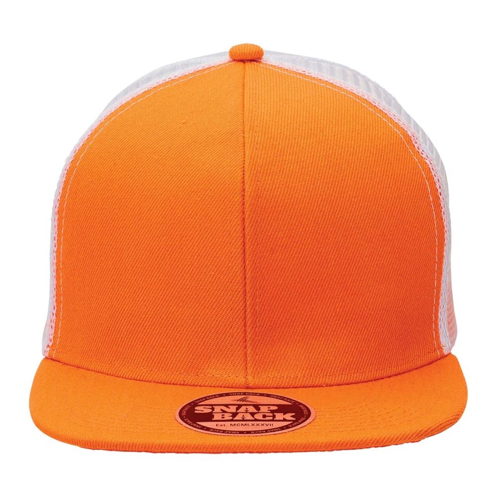 Premium American Twill Snapback(Orange) – Modern Style - Urban Caps