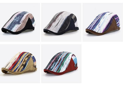 Printed Casual Forward Hat - Urban Caps