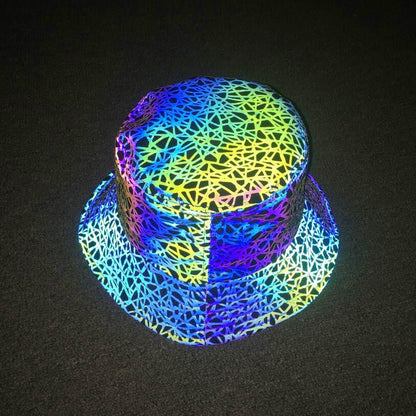 Printing Colorful Reflective Bucket Hat Sunshade - Urban Caps