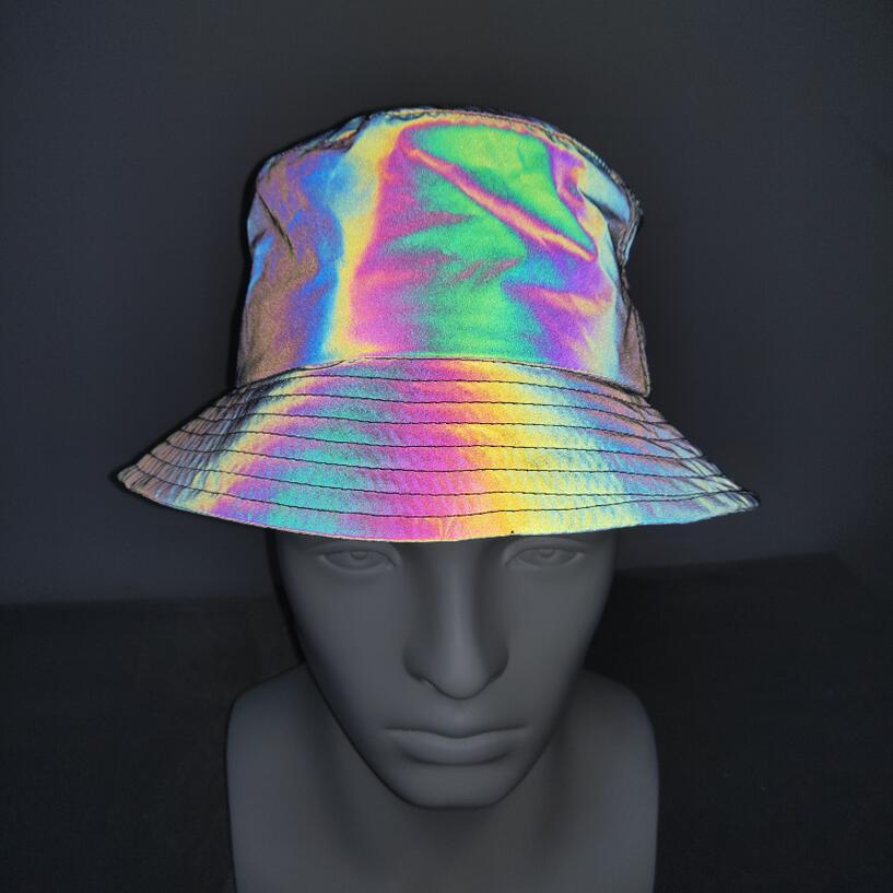 Printing Colorful Reflective Bucket Hat Sunshade - Urban Caps