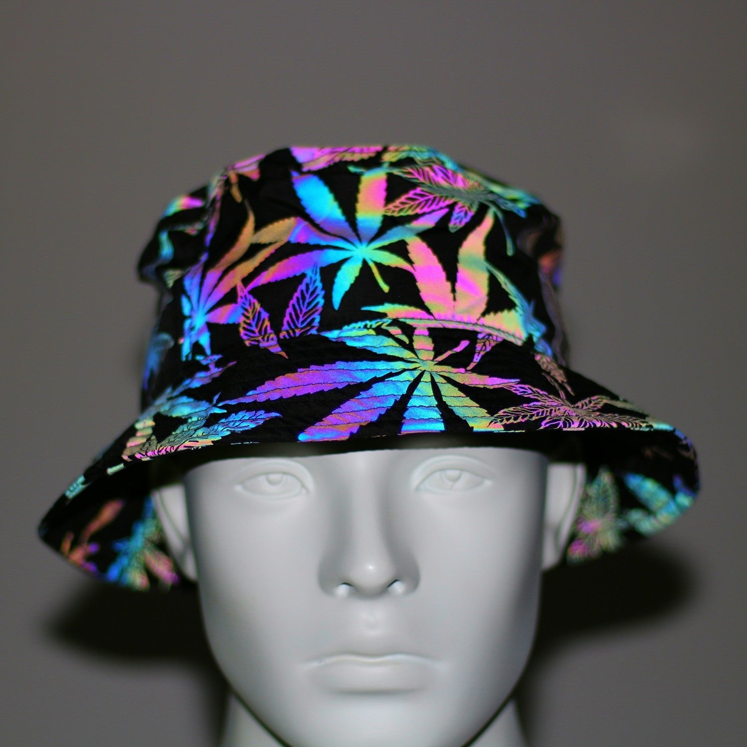Printing Colorful Reflective Bucket Hat Sunshade - Urban Caps