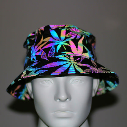 Printing Colorful Reflective Bucket Hat Sunshade - Urban Caps