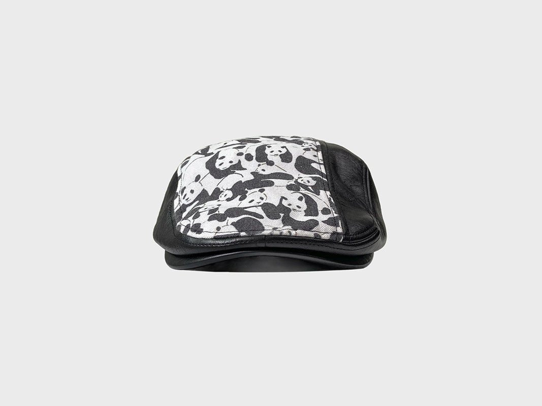 PU Leather Cheesecutter Cap – Retro Street Style Flat Cap - Urban Caps