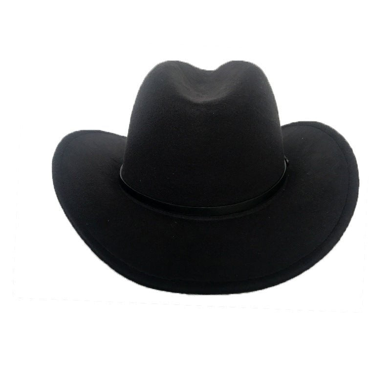 Punk Style Cowboy Hats And Felt For Men And Women - Urban Caps