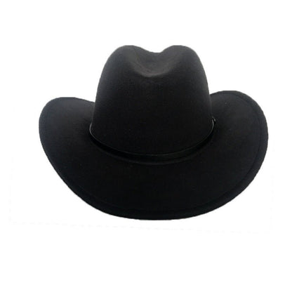 Punk Style Cowboy Hats And Felt For Men And Women - Urban Caps