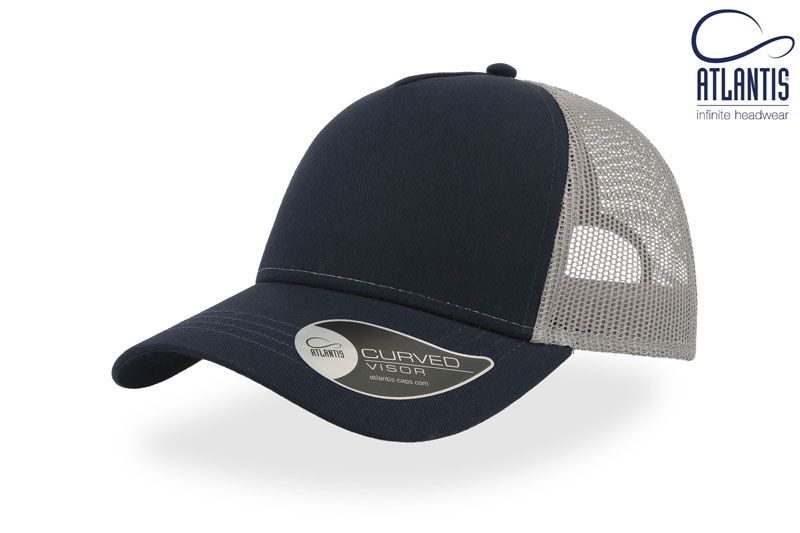 Atlantis Rapper Trucker Cap – Cotton Front with Mesh Back | NZ Stock - Urban Caps 