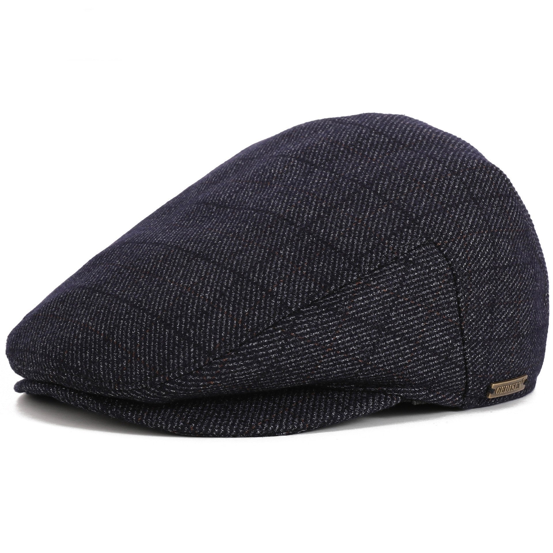 Retro Men’s Duckbill Cap – Adjustable Flat Beret for Spring, Autumn & Winter - Urban Caps