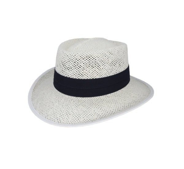 Rio Openweave Downunder Hat with Twisted Paper Construction and Puggaree Band - Urban Caps