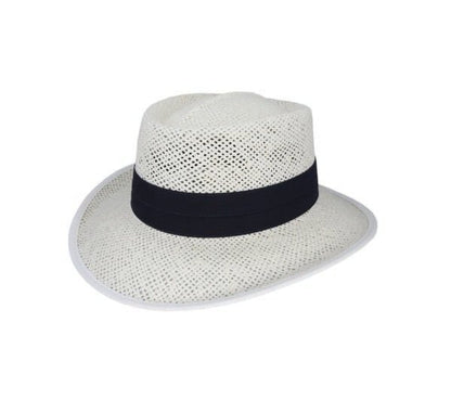 Rio Openweave Downunder Hat with Twisted Paper Construction and Puggaree Band - Urban Caps